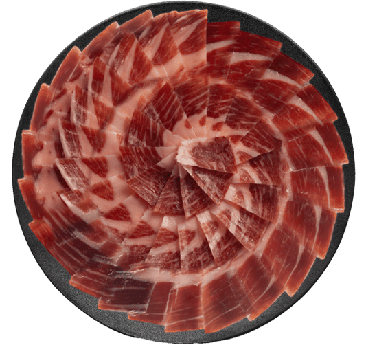 Jamon Ibérico 100% – Grass-Fed, Premium Spanish Cured Jamón, Hand-Sliced - Iberian Ham Express