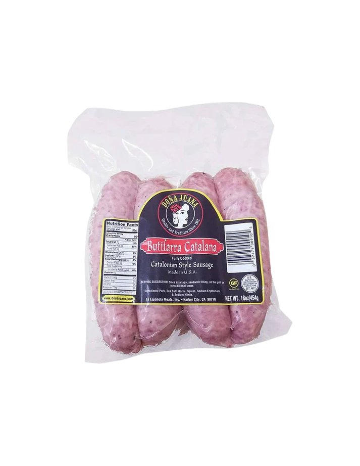 Doña Juana Butifarra Catalana 1.5 oz – Catalan Pork Sausage