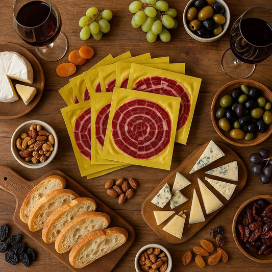 10-Pack Jamón Ibérico Bellota – 100% Pata Negra, 30 oz - Iberian Ham Express