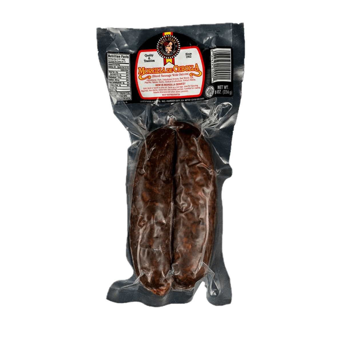 Morcilla de Cebolla, 8 oz - Iberian Ham Express