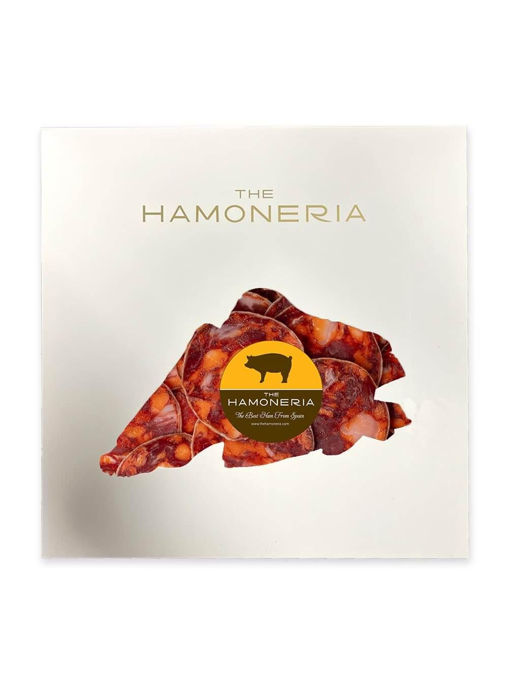 The Hamoneria: 3 oz Spanish Chorizo Bellota Slices - Iberian Ham Express