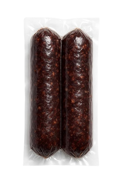 Morcilla Ibérica de Bellota – Premium Spanish Blood Sausage, Traditional Ibérico Recipe, 2-Pack