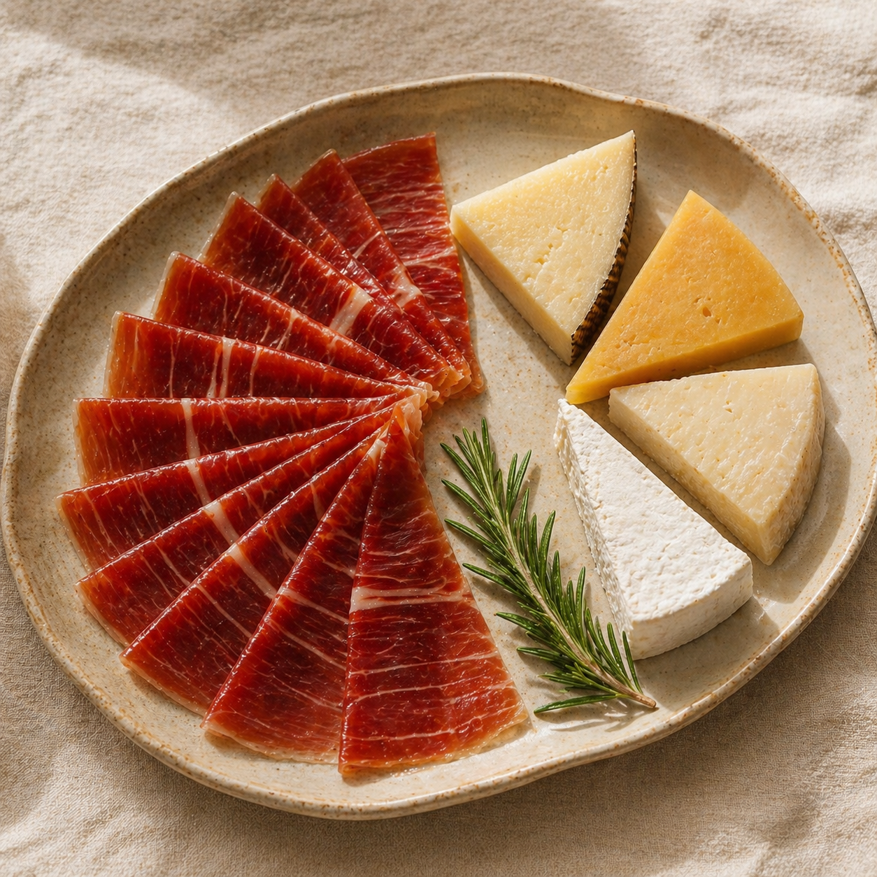 Spanish Cheese Sampler + Jamón Ibérico (Free)