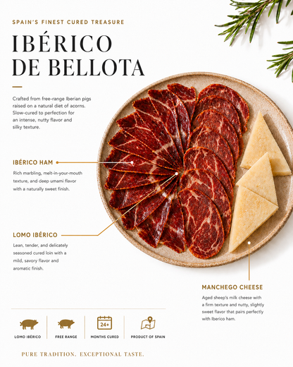 Bellota Charcuterie Selection – Jamón, Lomo & Manchego USA