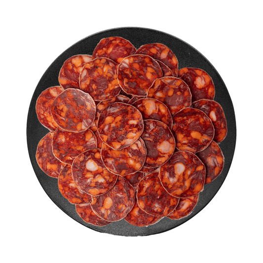 Chorizo Ibérico de Bellota – Acorn-Fed Spanish Cured Chorizo, Sliced, 3 oz