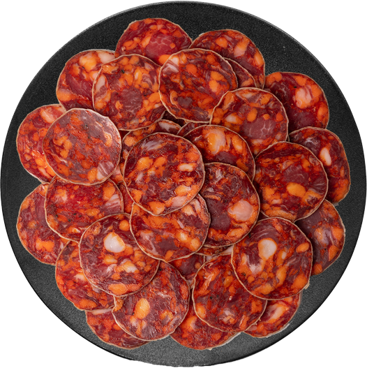 3 oz Spanish Chorizo Bellota Slices | Premium Acorn-Fed Iberian Chorizo, Authentic Dry-Cured, Rich Flavor, Gourmet Spanish Charcuterie, Ready to Serve