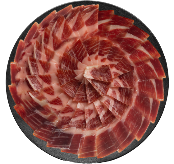 100% Iberico Grass-Fed Ham Sliced 3 oz | Premium Spanish Cured Ham, Rich Flavor, Gourmet Iberian Jamon, Authentic Thin Slices, Ready-to-Serve Charcuterie