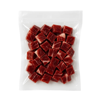 Taquitos de Jamón Ibérico de Bellota – Diced Acorn-Fed Ham Cubes, 4 oz